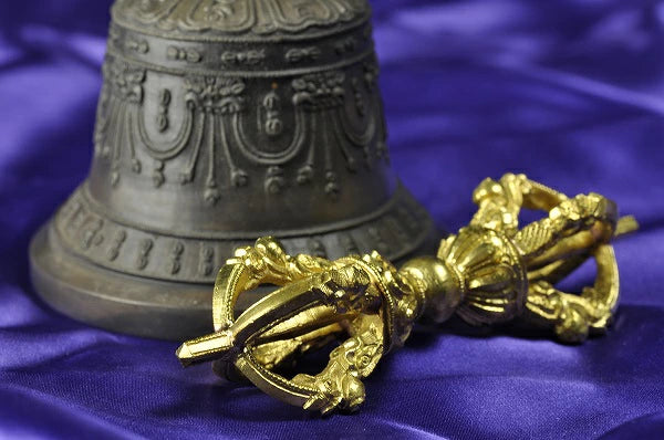 金剛鈴 （五鈷鈴小） & 金剛杵 セット