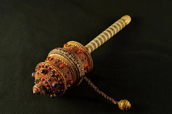 マニ車 本式鍍金高級仕様