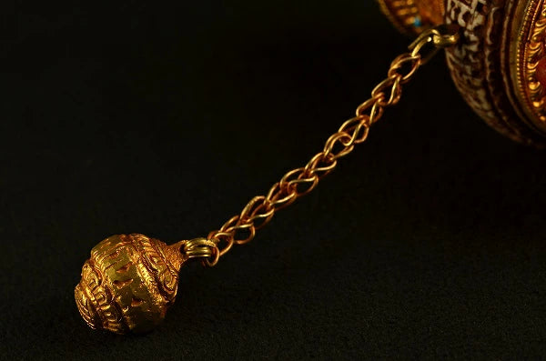 マニ車 本式鍍金高級仕様