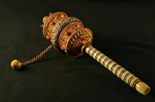 マニ車 本式鍍金高級仕様