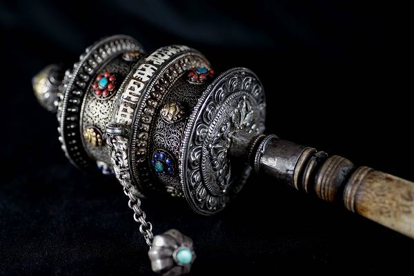 マニ車 本式銀製高級仕様