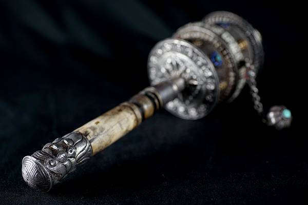 マニ車 本式銀製高級仕様