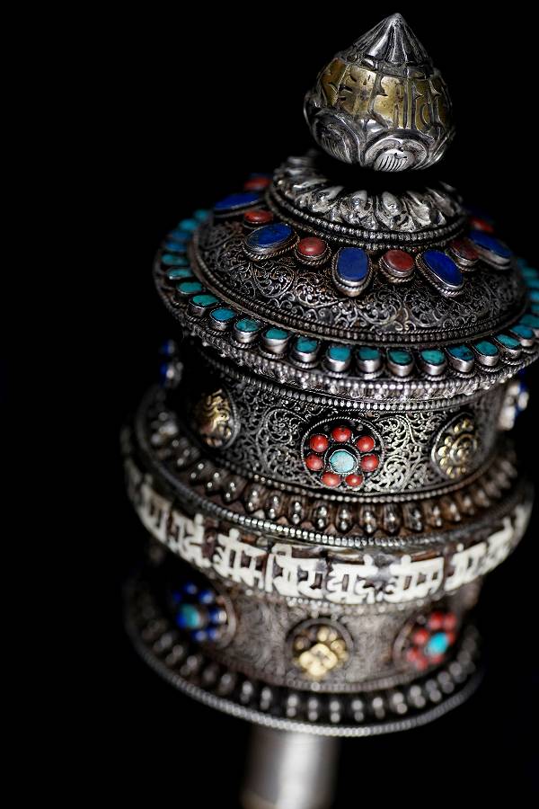 マニ車 本式銀製高級仕様