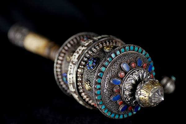 マニ車 本式銀製高級仕様